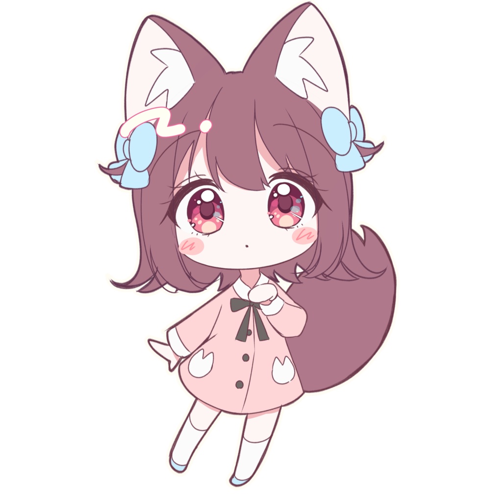 もふもふちゃん アクリルキーホルダー