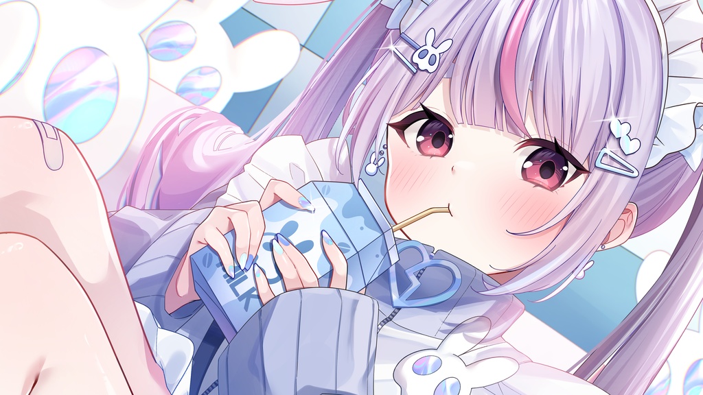 兎咲ミミちゃん壁紙【PC用】