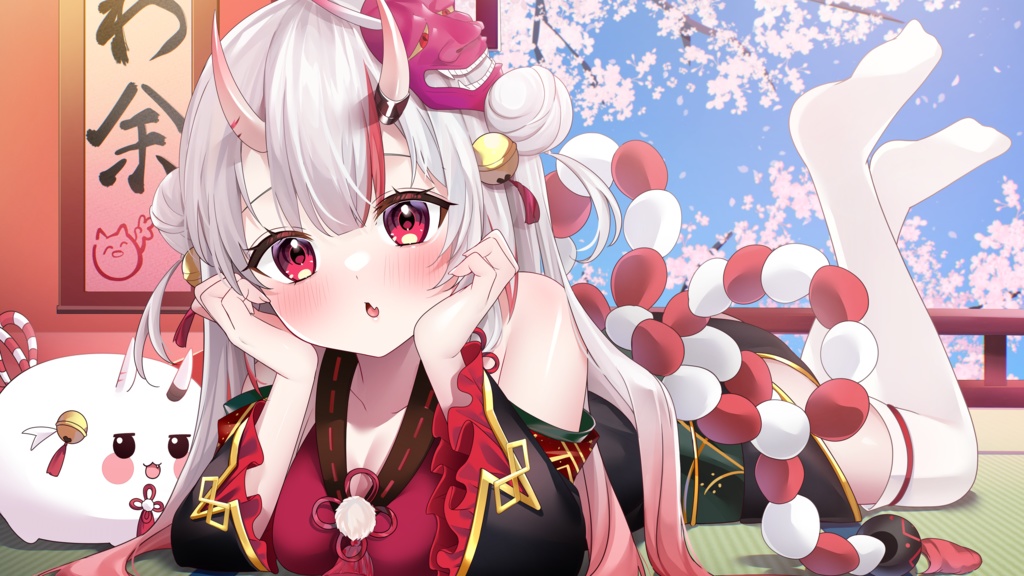 百鬼あやめちゃん壁紙【PC用】