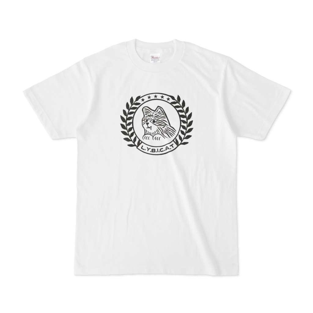 LYBICAT　エンブレムTシャツ　ローレル