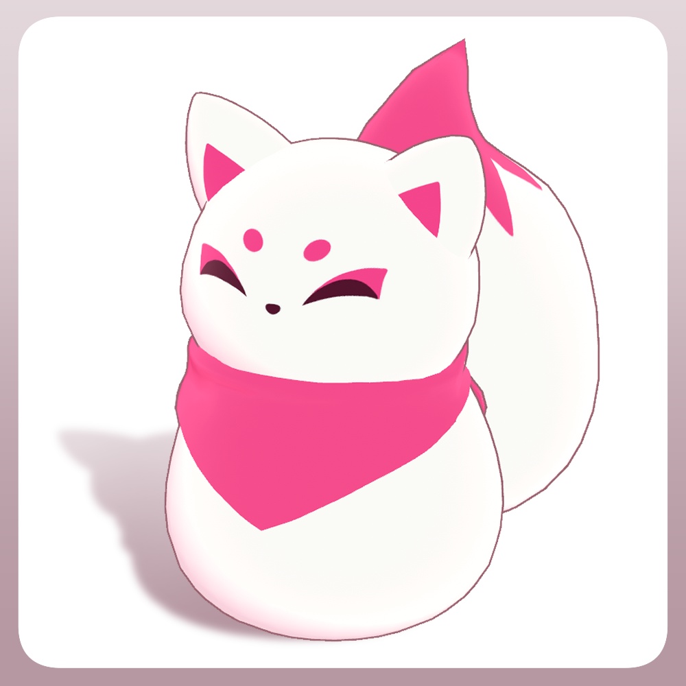 【無料/Free】イズナのぬいぐるみ