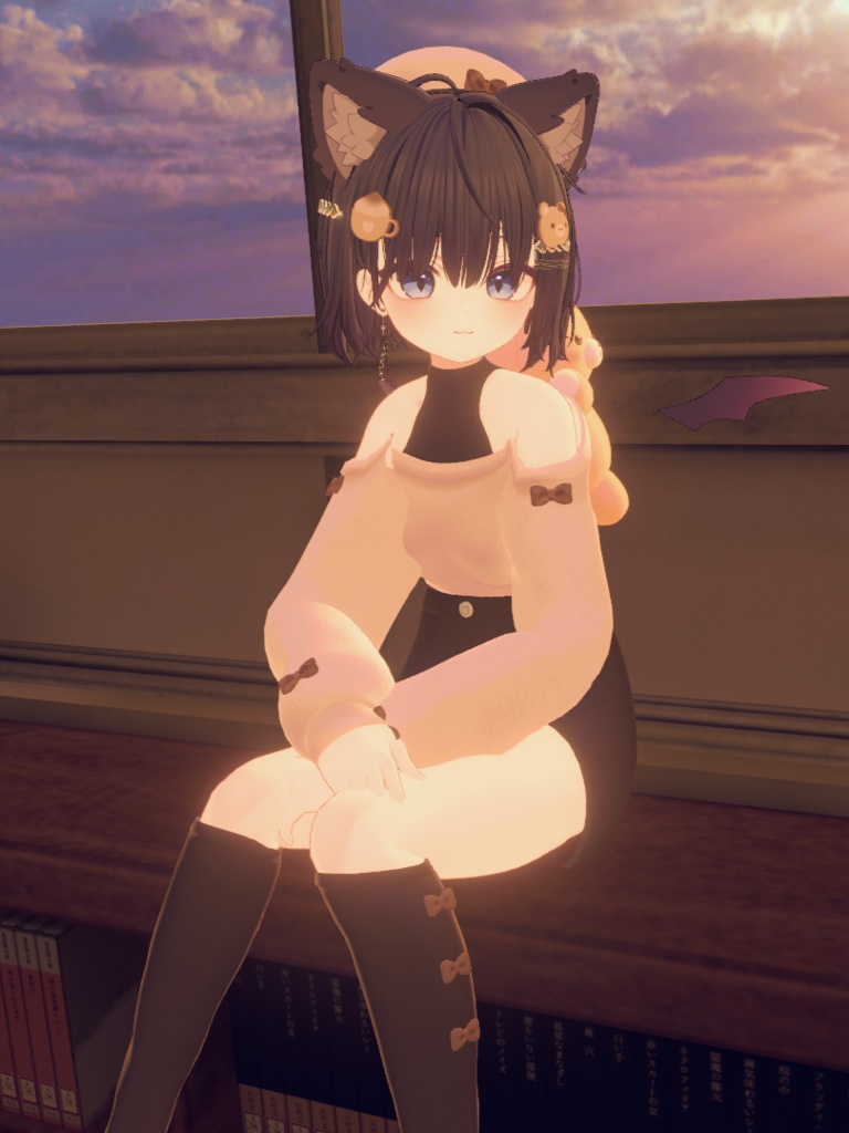 【6アバター対応】 Bear Mocha ✦ 無料(Free) アクセサリー有り ✦