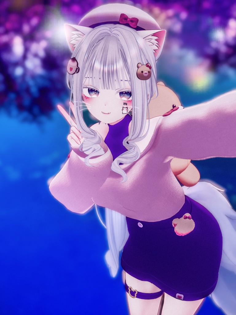 【6アバター対応】 Bear Mocha ✦ 無料(Free) アクセサリー有り ✦