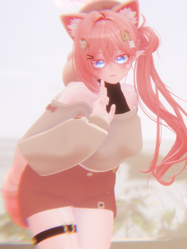 【6アバター対応】 Bear Mocha ✦ 無料(Free) アクセサリー有り ✦