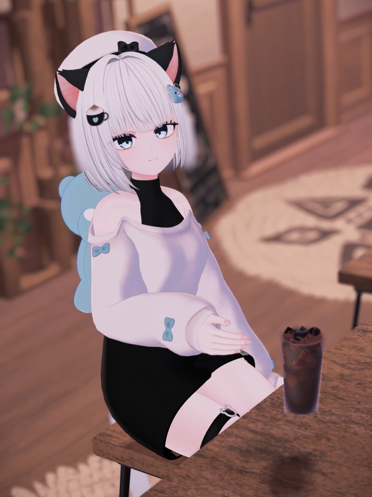 【6アバター対応】 Bear Mocha ✦ 無料(Free) アクセサリー有り ✦