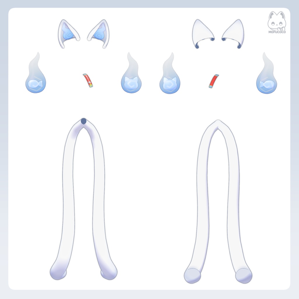 【無料/Free】 Nekomata Ears & Tail