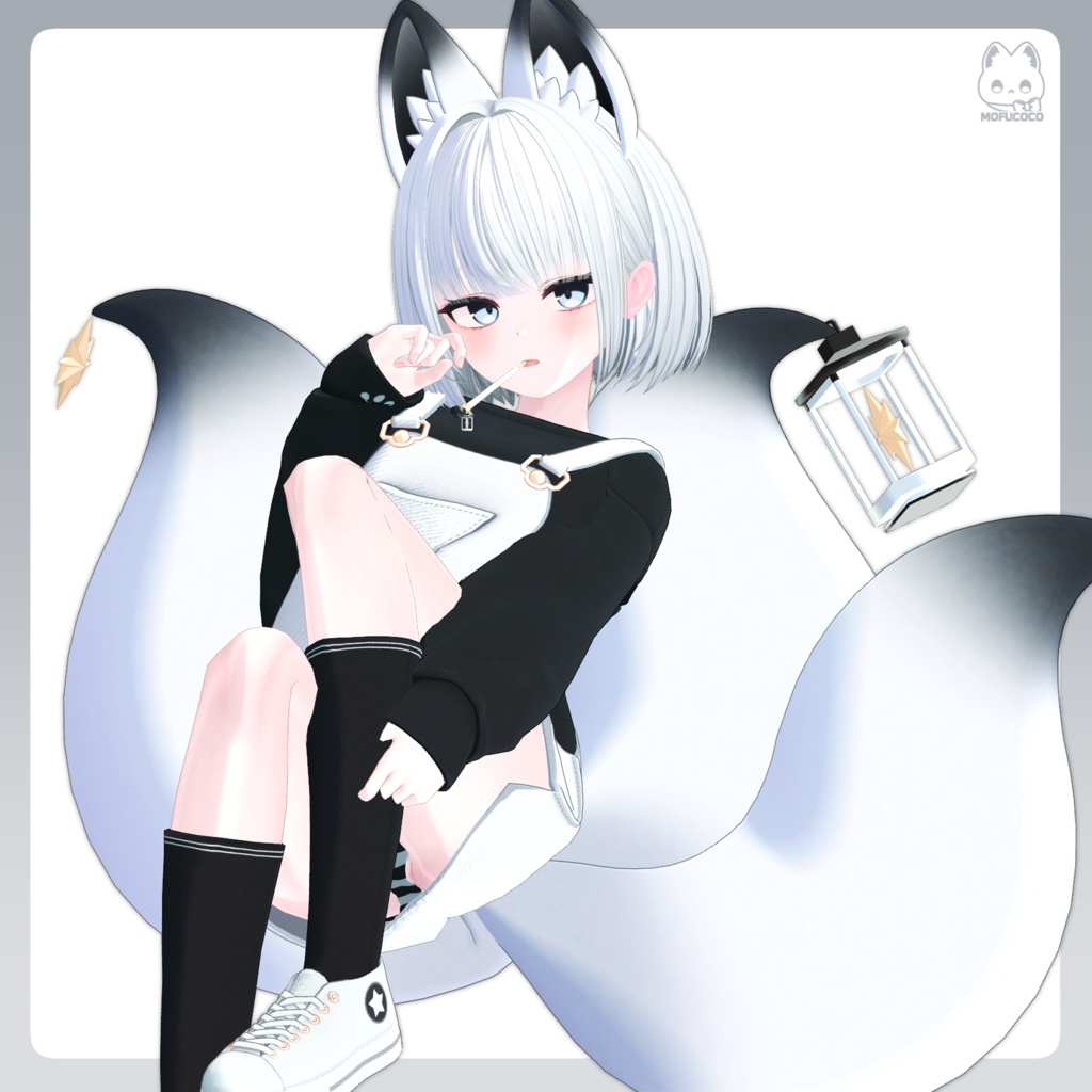 【無料/Free】 Lantern fox set