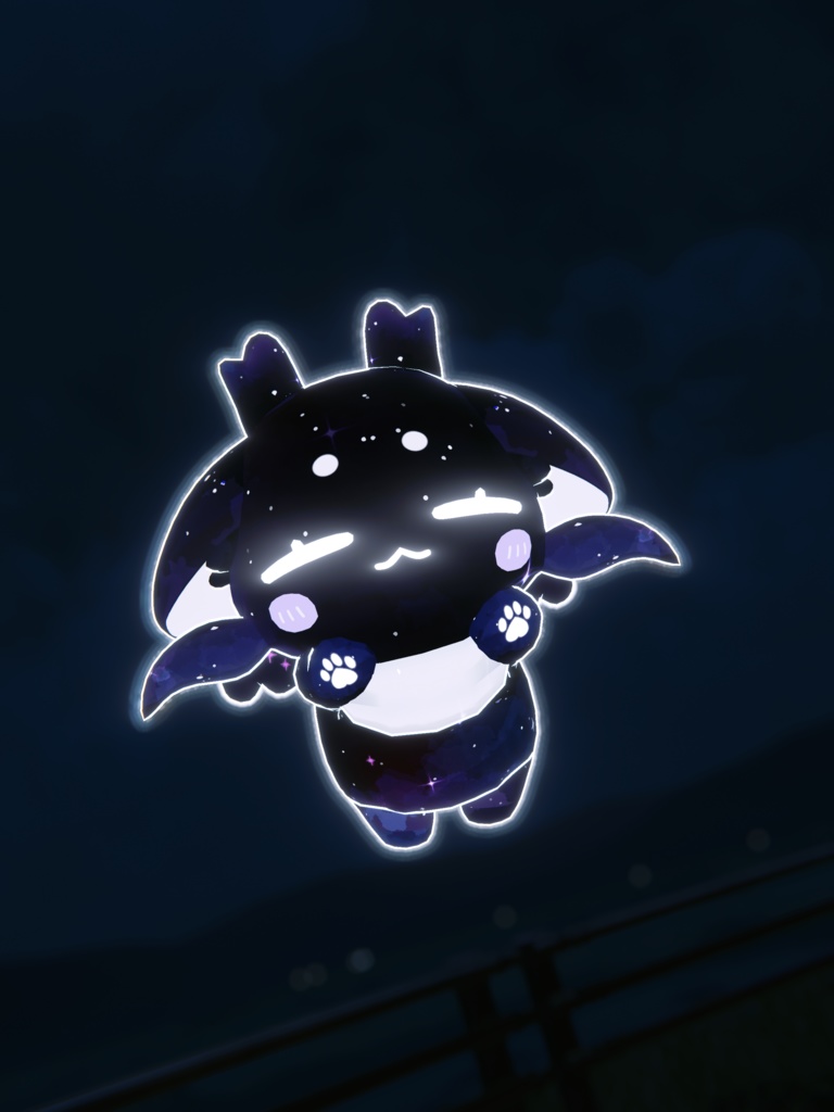 【オリジナル3Dモデル】FUMO ✦無料版有り✦