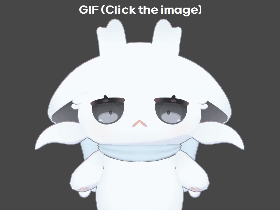 【オリジナル3Dモデル】FUMO ✦無料版有り✦