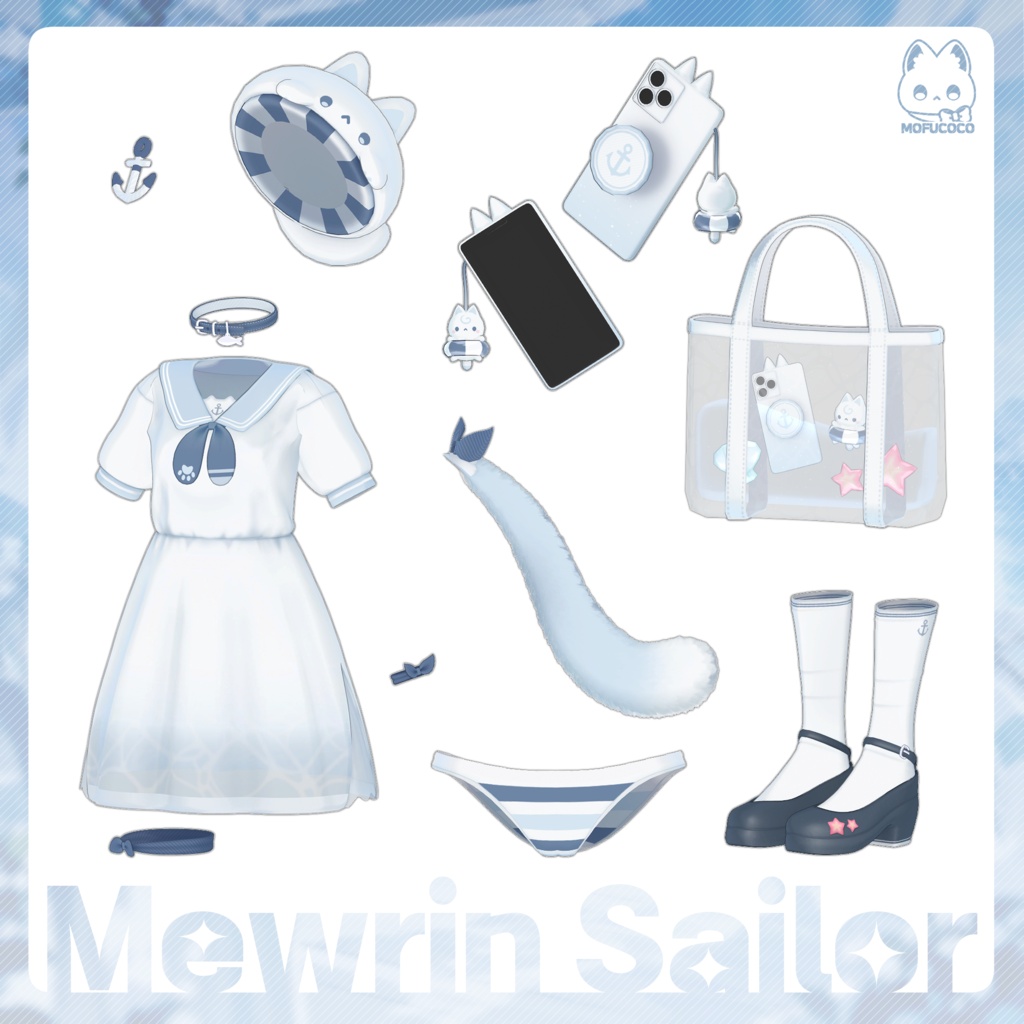 【10アバター対応】 ✦Mewrin Sailor✦