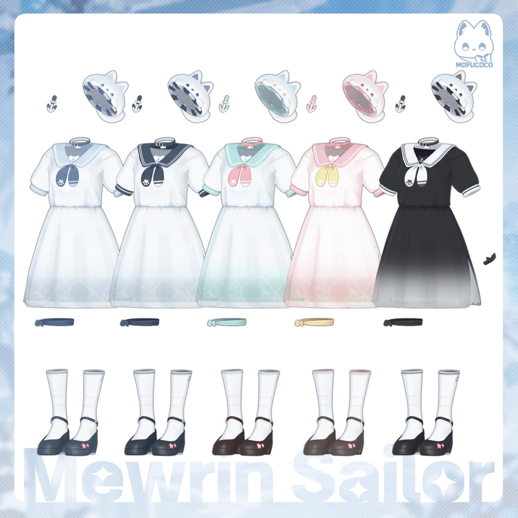 【10アバター対応】 ✦Mewrin Sailor✦