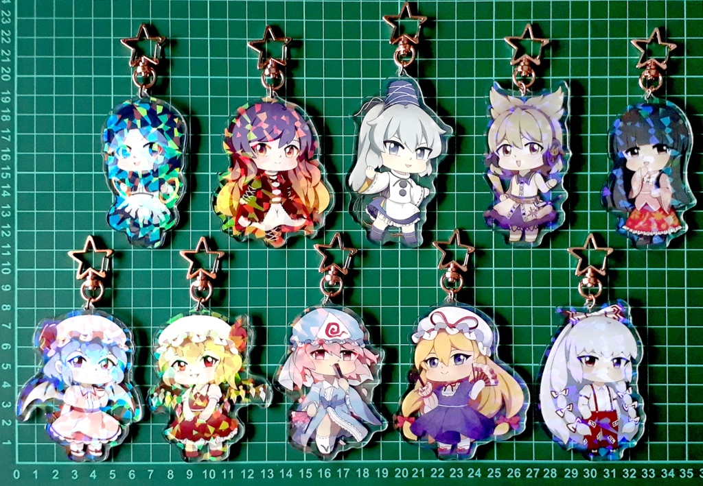 【東方】アクリルキーホルダー