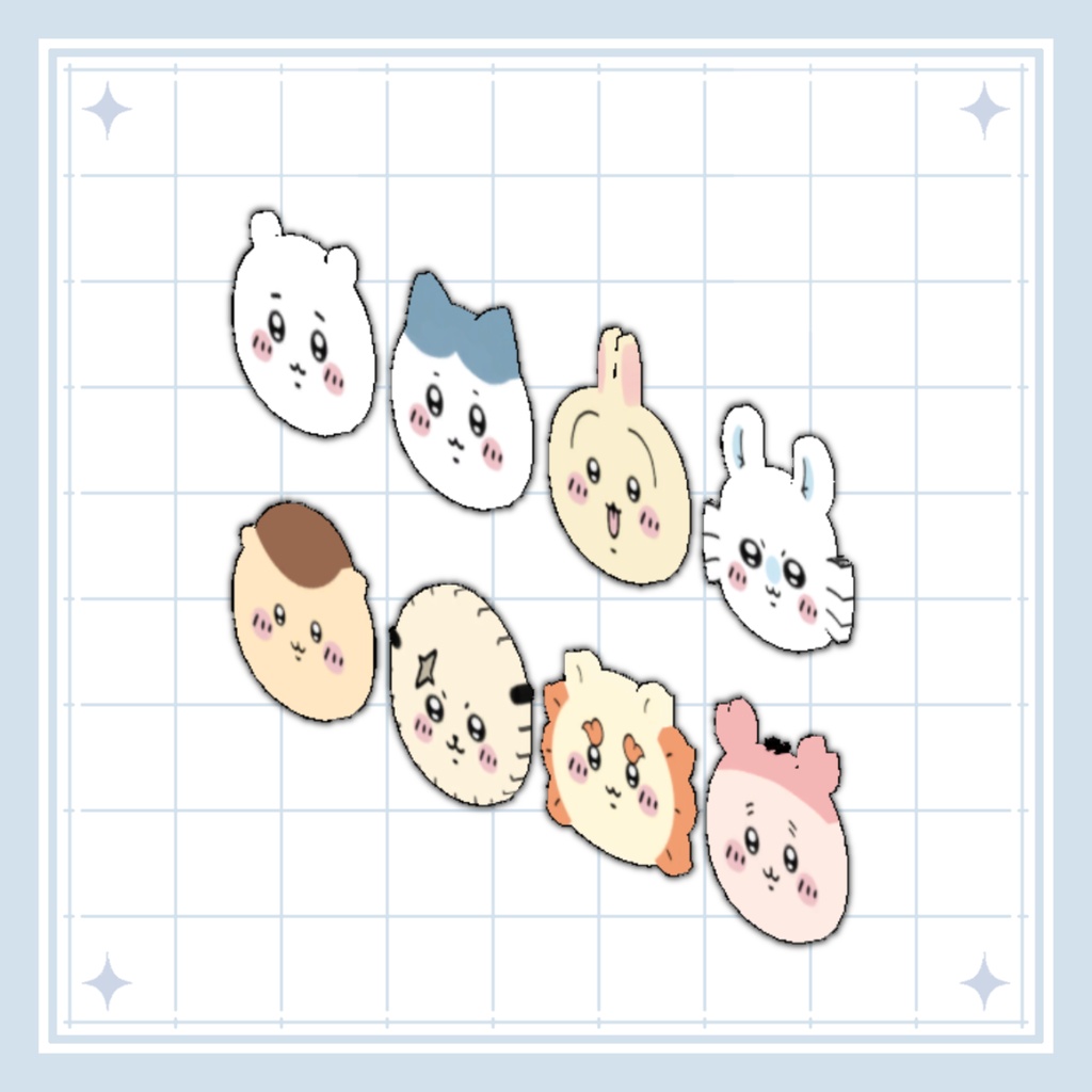 【Free/無料】ちいかわバッジ