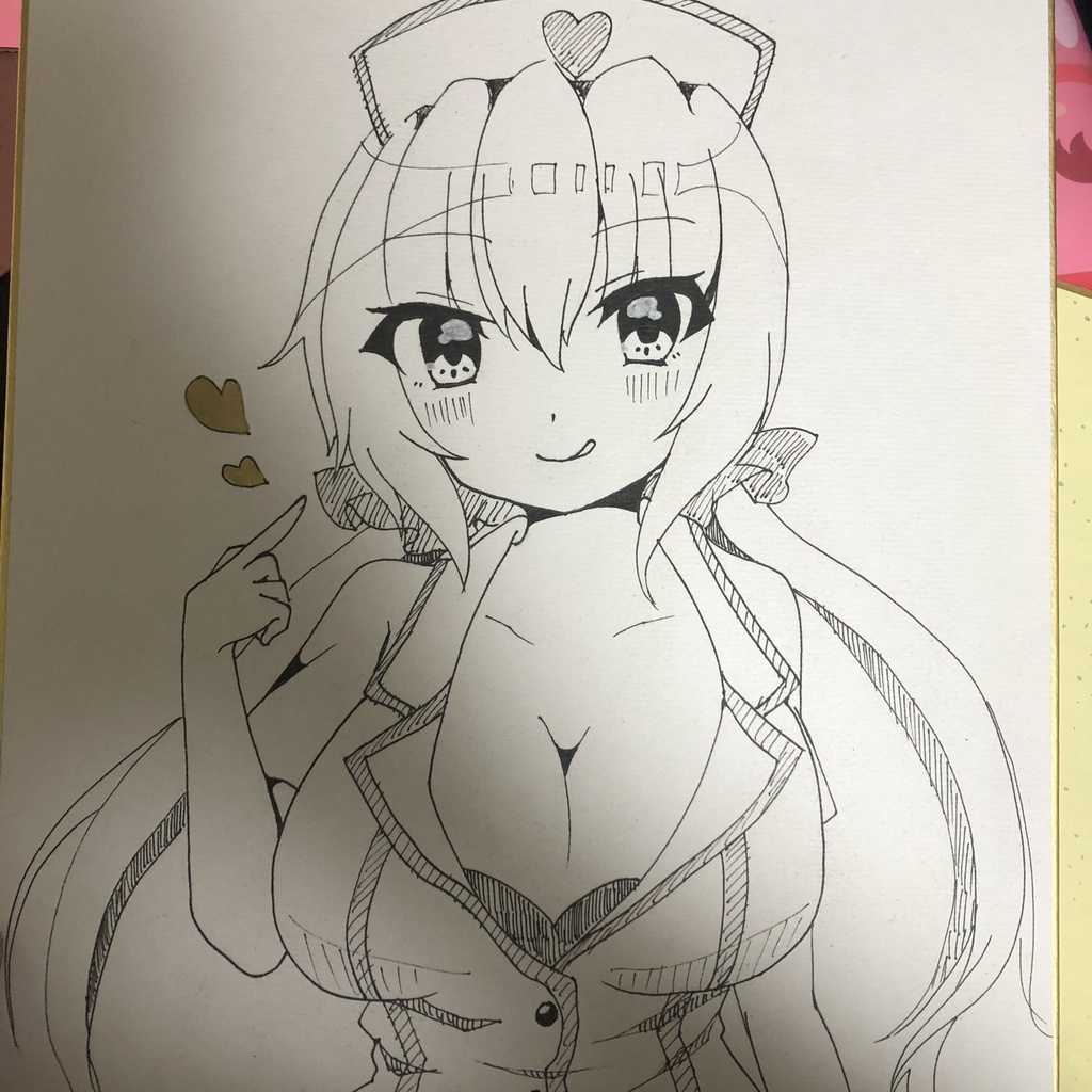 雪音クリス　色紙