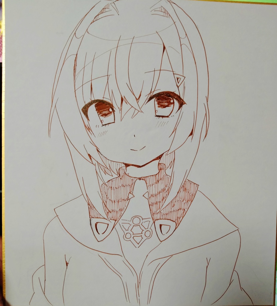 アンジュ　色紙