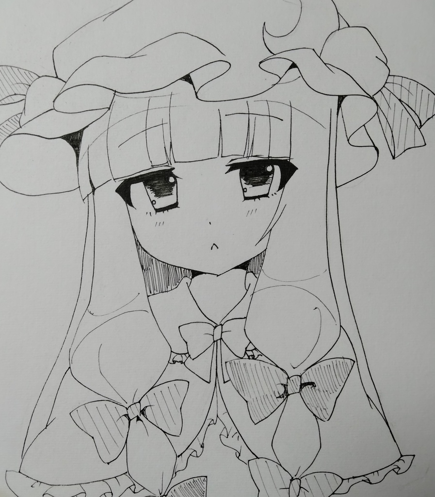 パチュリー　色紙