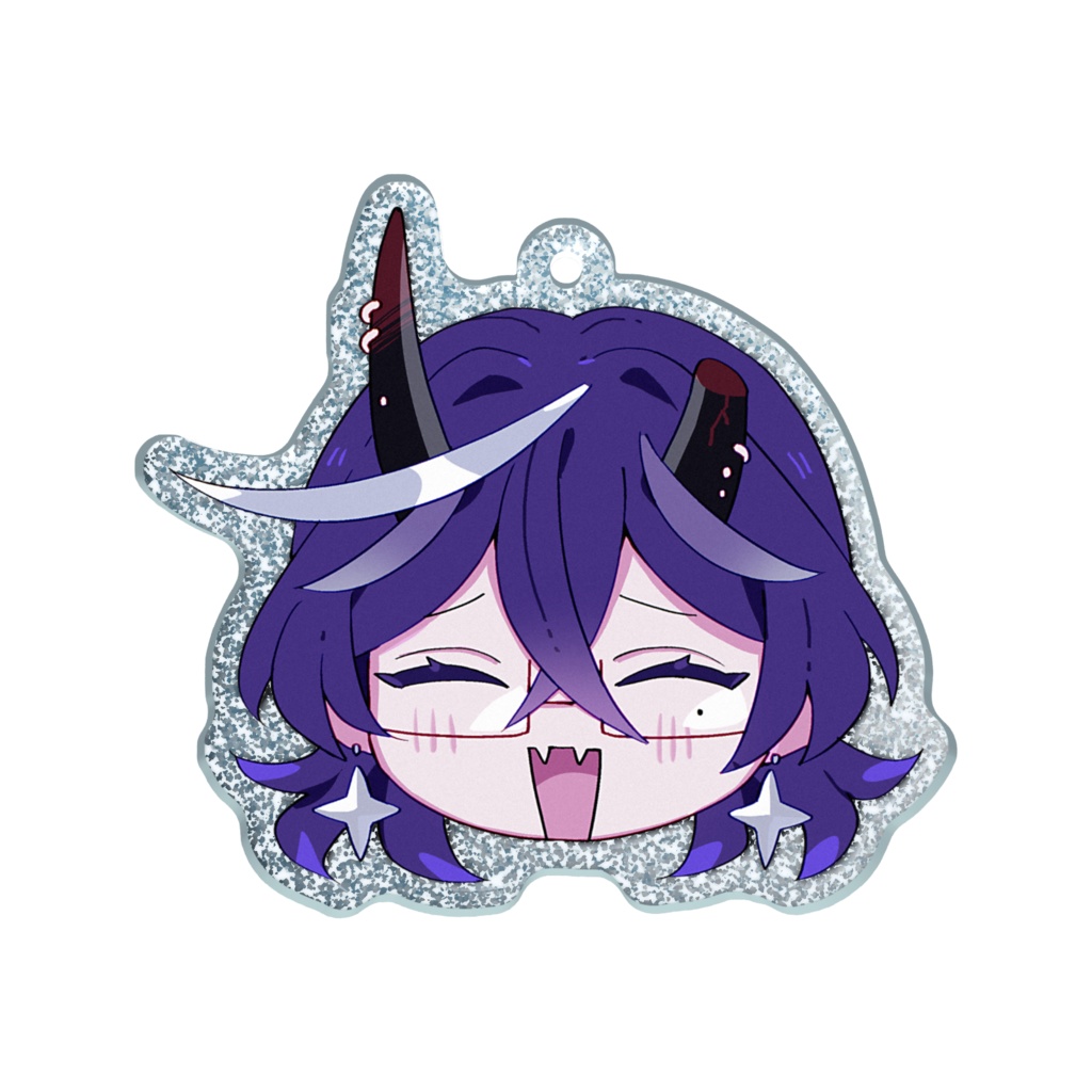 【アクキー】ゴージャス！ラメラメのわたくしの顔