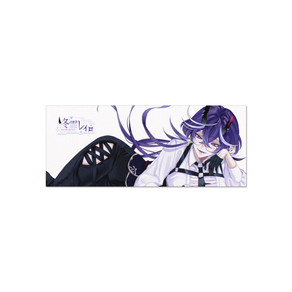 【フェイスタオル】寝そべりわたくし