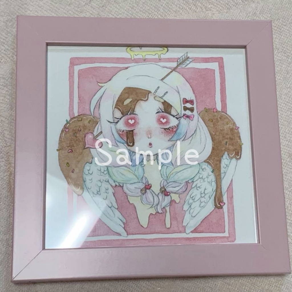 射抜かれた天使