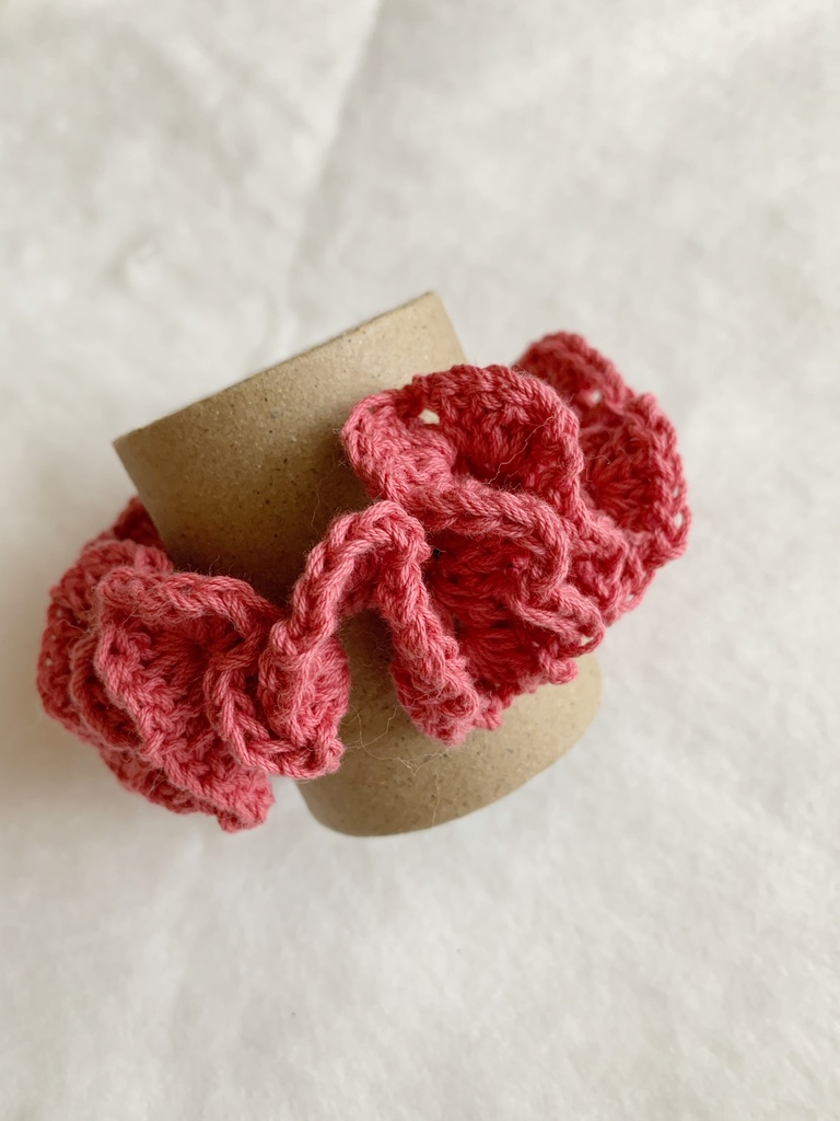 手作りシュシュ