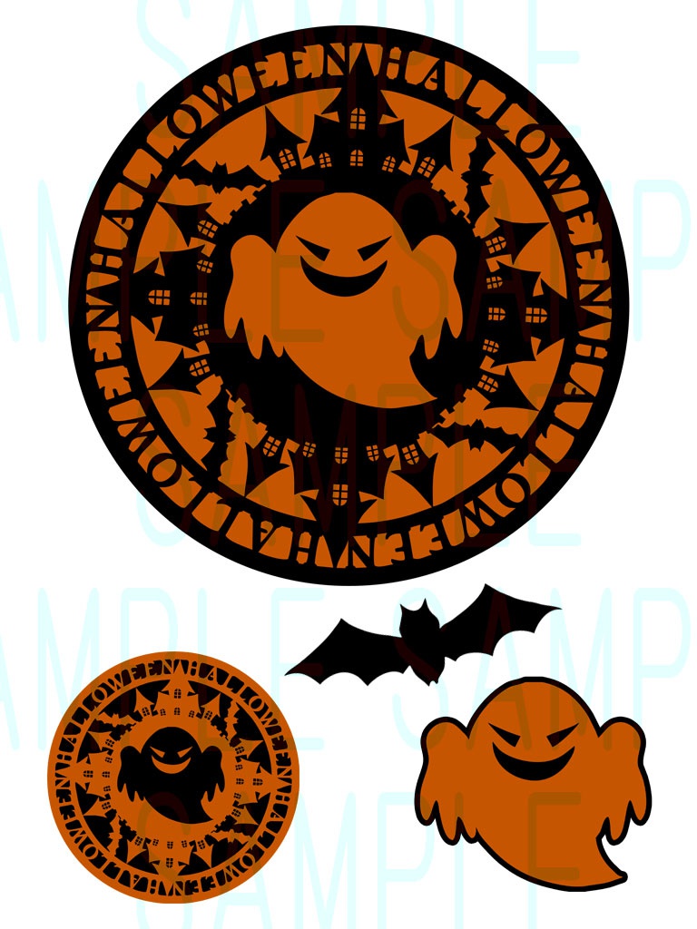 素材【Halloween-Ghost-】