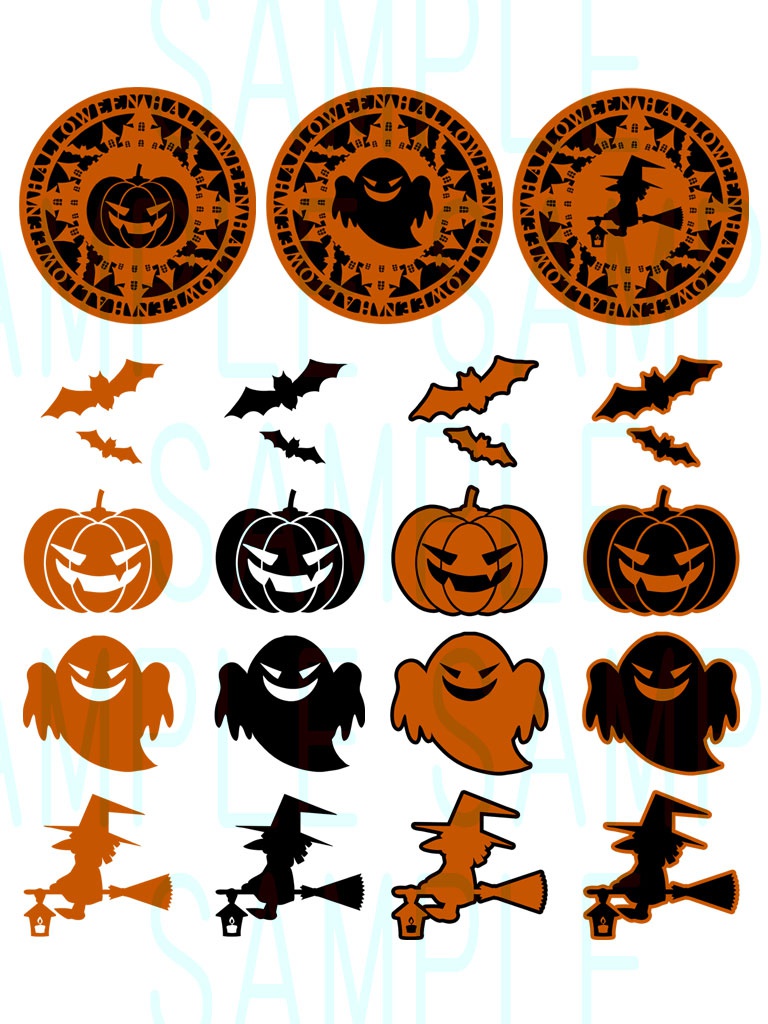 素材【Halloweenセット】