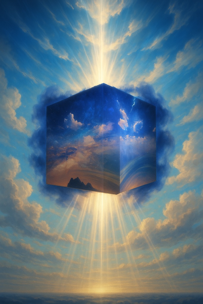 【追従型ペット】変形する謎の立方体