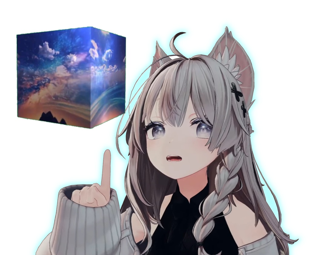 【追従型ペット】変形する謎の立方体