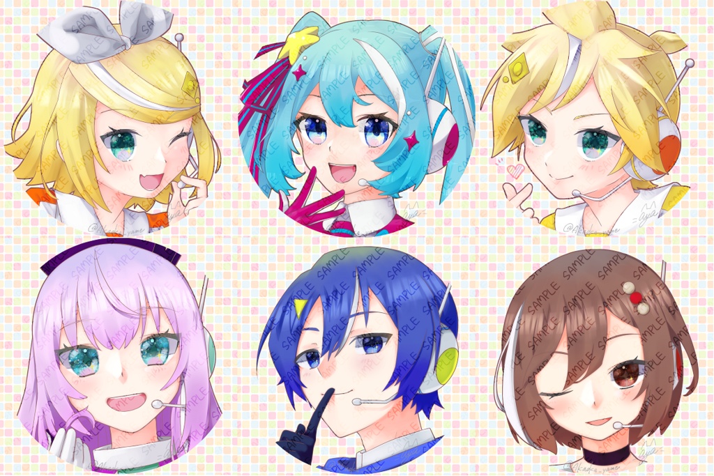 マジカルミライ10th衣装 ピアプロキャラクターたちのアイコン画像