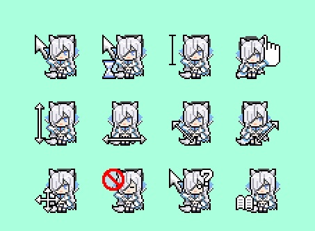 比良坂こよみ様 マウスカーソル