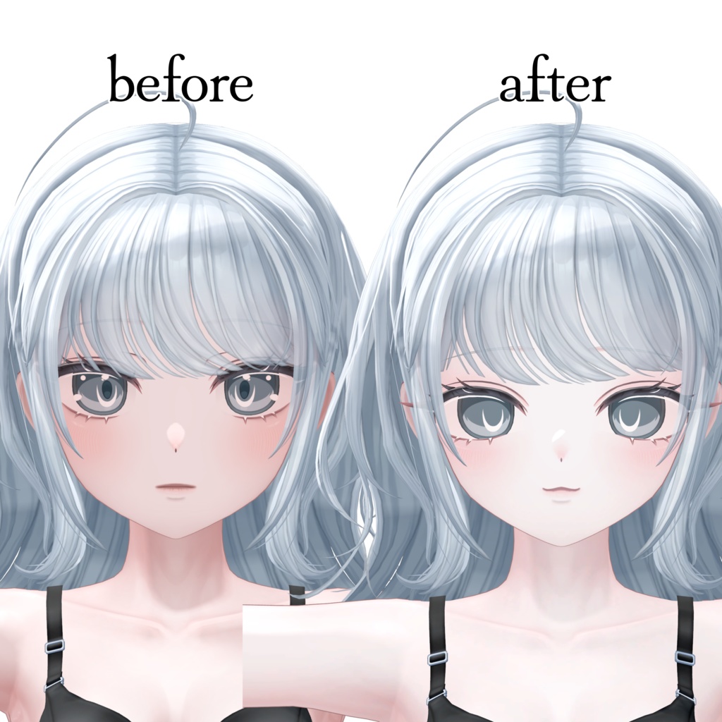 SHIRLEY/サエリ makeup&body texture +blendshape