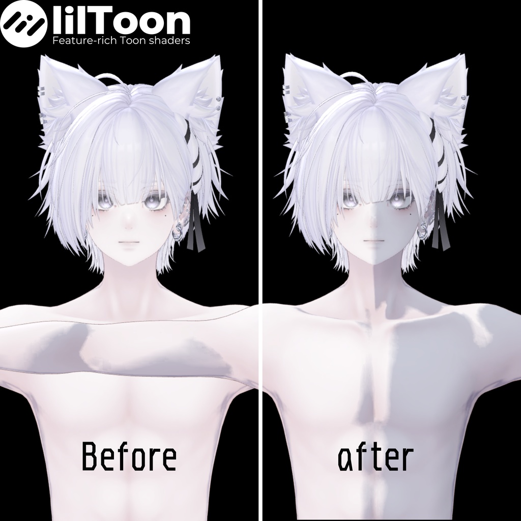 汎用マテリアル-アニメ調プリセット-【liltoon用】