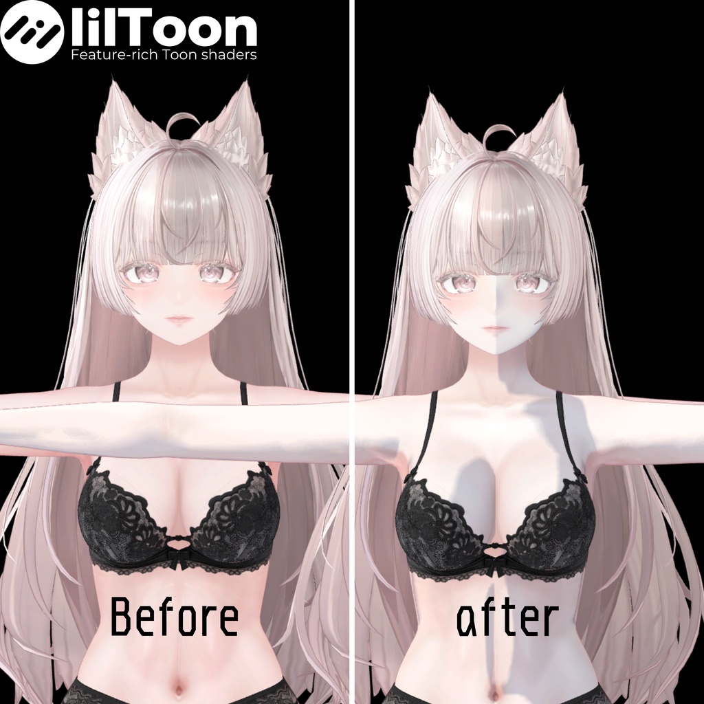 汎用マテリアル-アニメ調プリセット-【liltoon用】