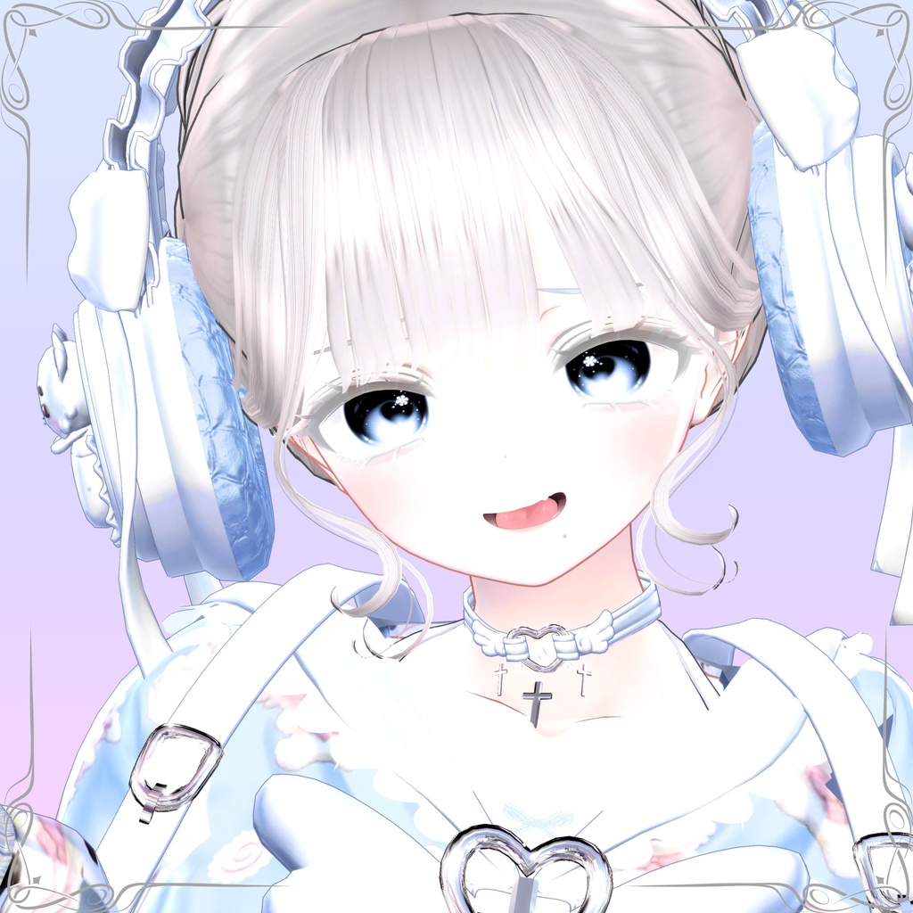 【クマリ/Kumaly】まっしろほわほわMAKEUP