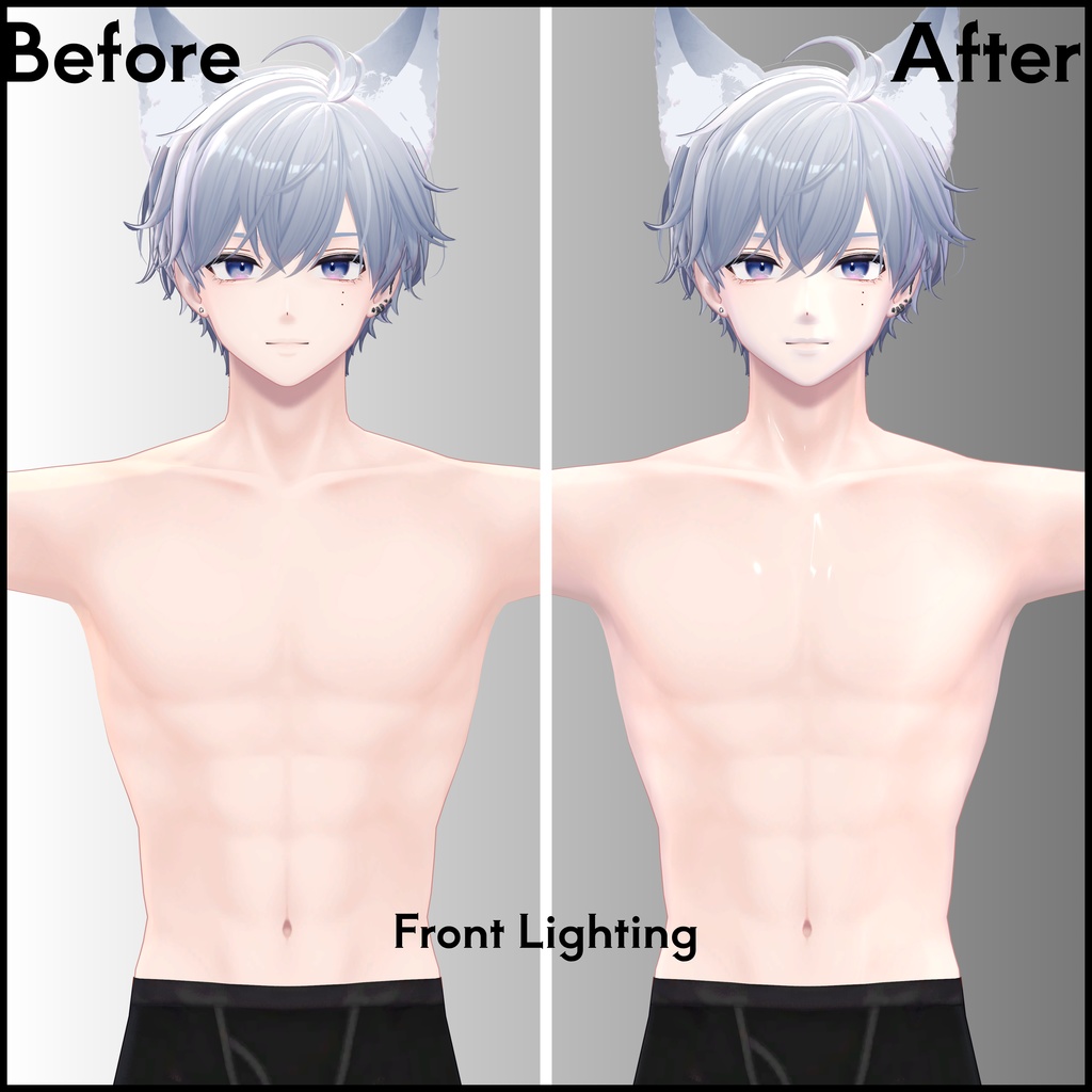 自然つや肌マテリアルプリセット【liltoon用】