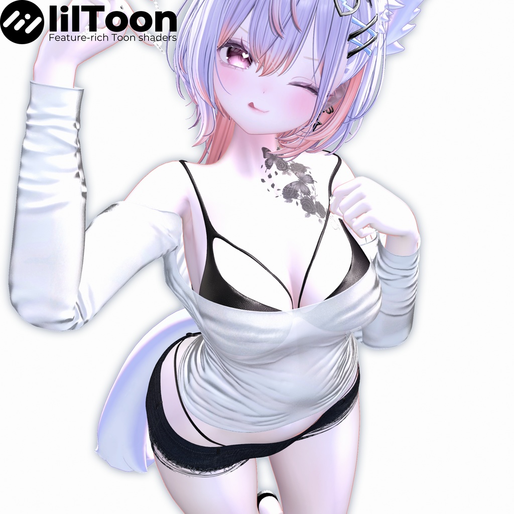 リアルスキンマテリアルプリセット【liltoon用】