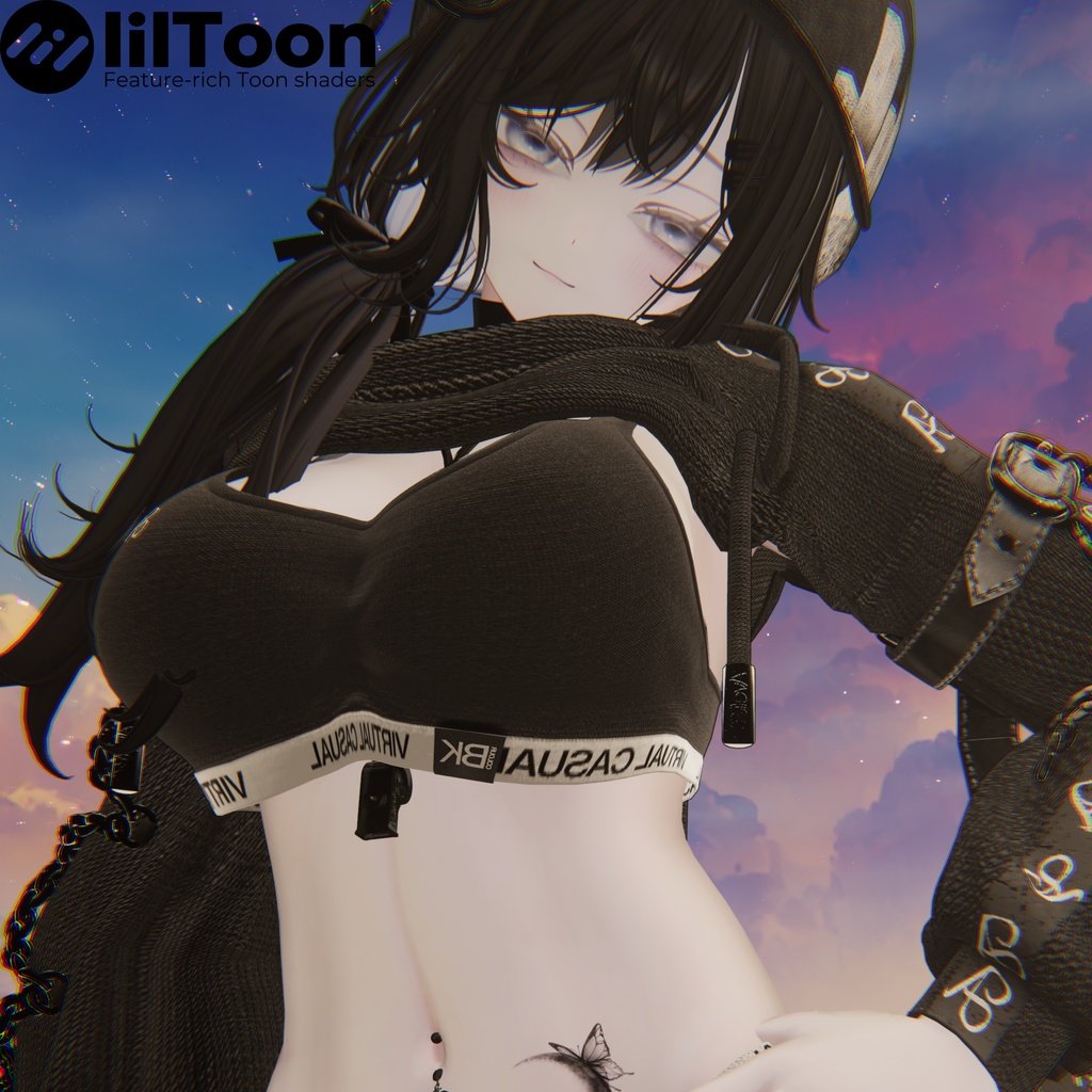 リアルスキンマテリアルプリセット【liltoon用】