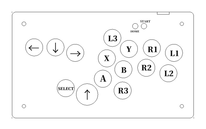 【BB BOX】薄型レバーレスコントローラー