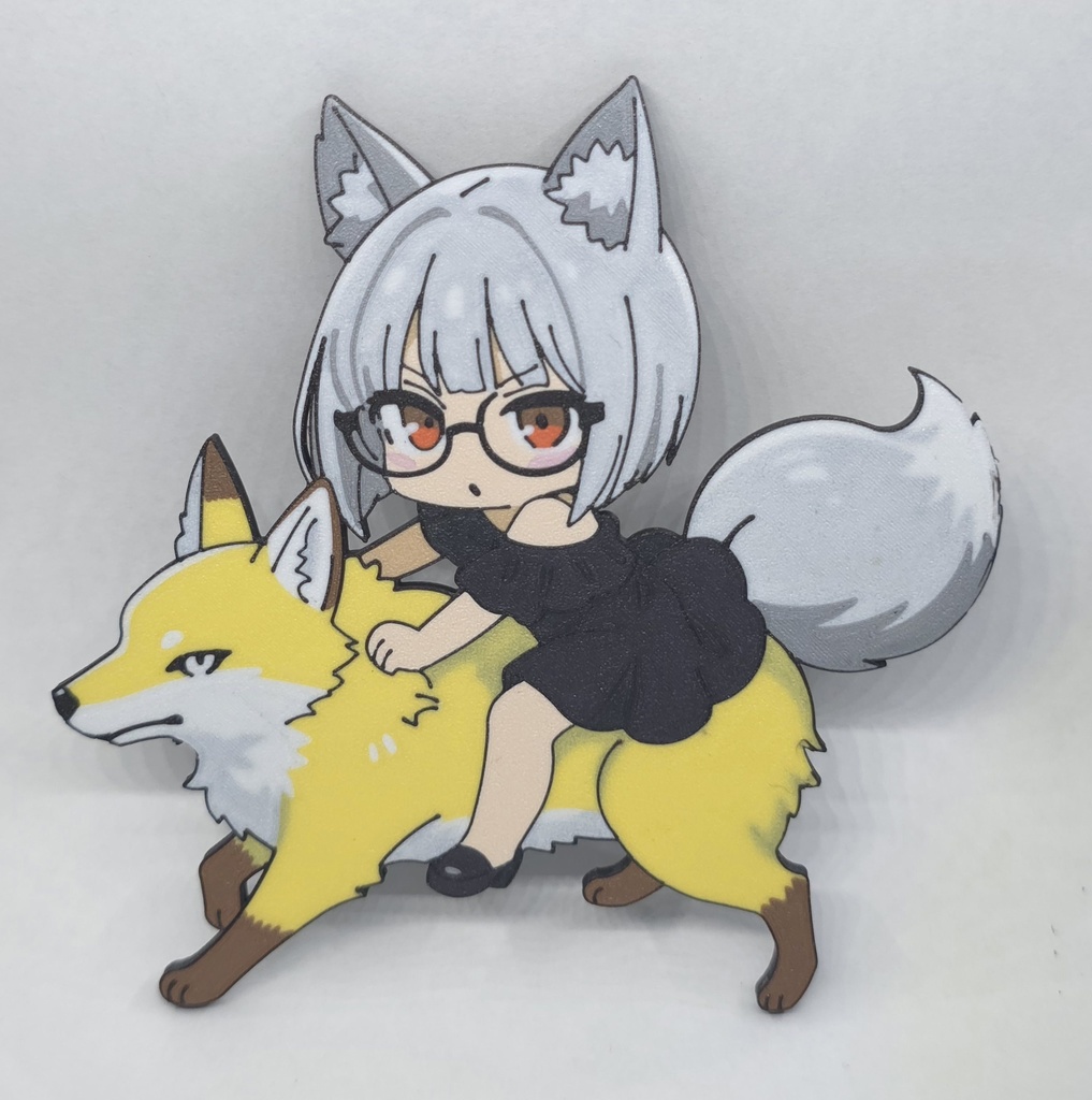 フォックスライドガール　マグネット