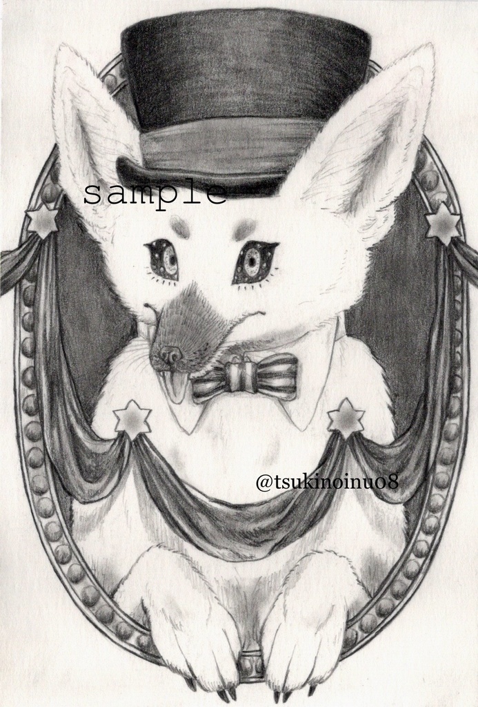 ポストカード原画(ヴァルム団長)