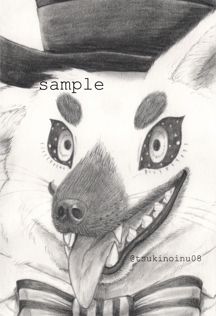 ポストカード原画(ヴァルム団長)