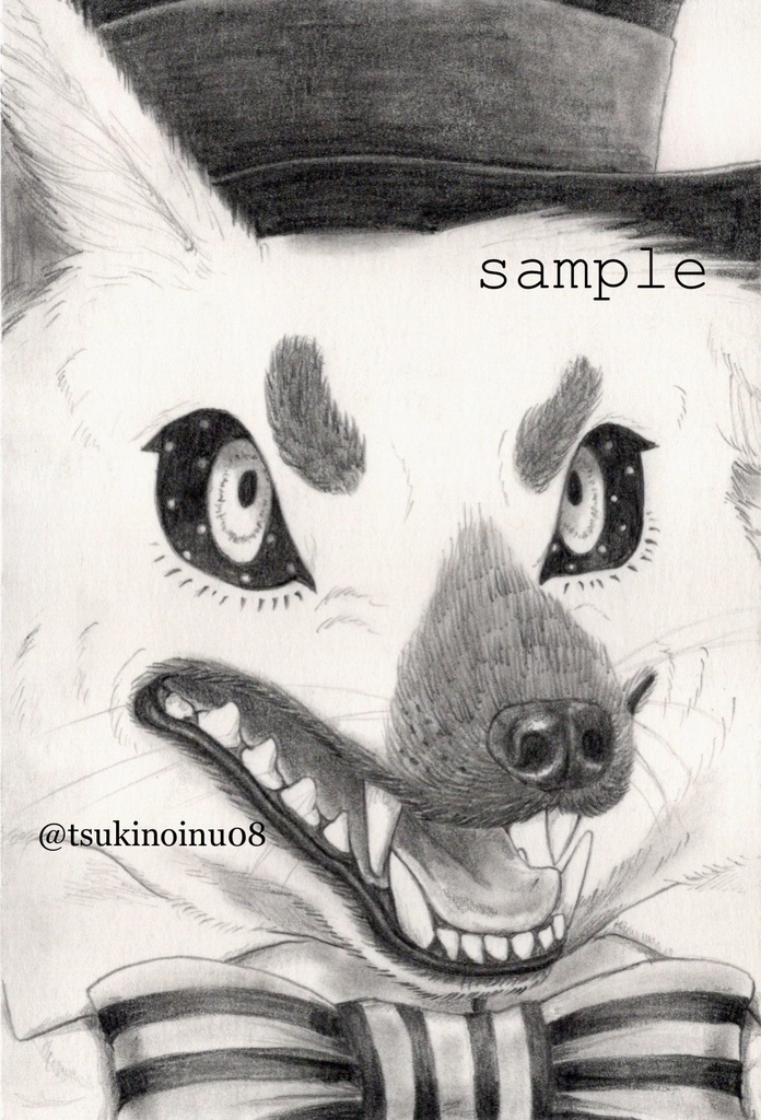 ポストカード原画(ヴァルム団長)