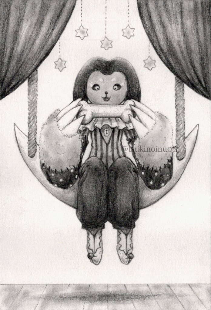 ポストカード原画(ハディ)