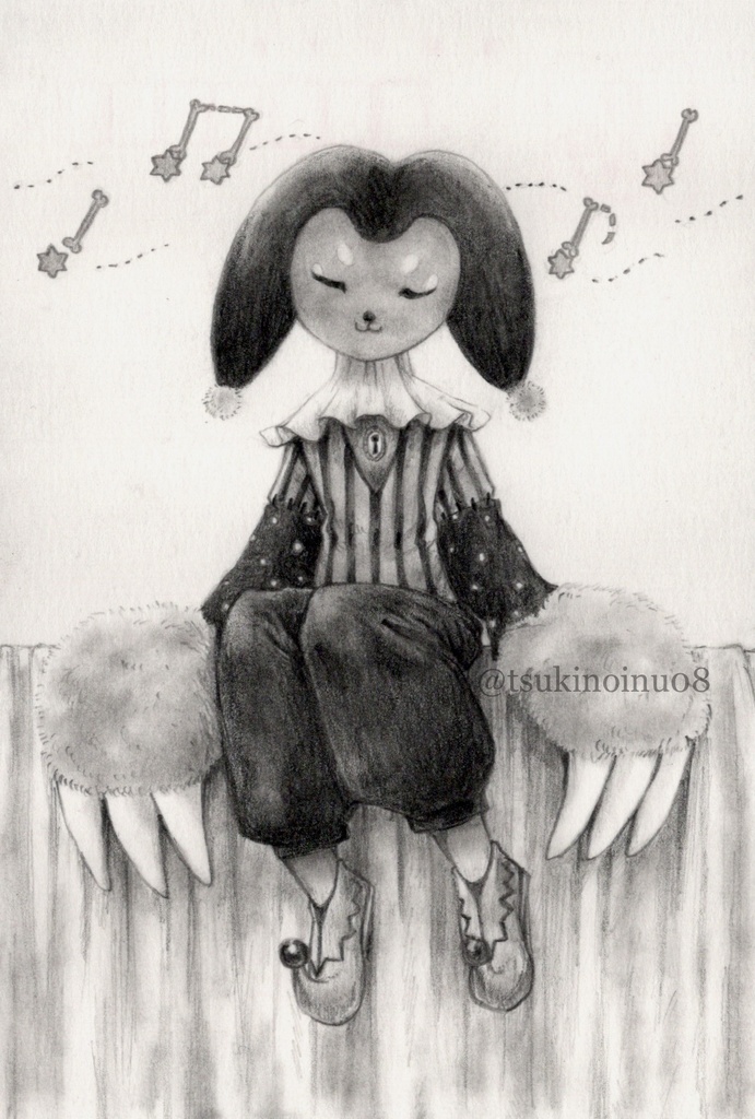 ポストカード原画(ハディ)