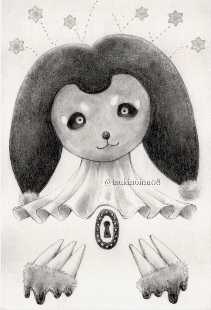 ポストカード原画(ハディ)