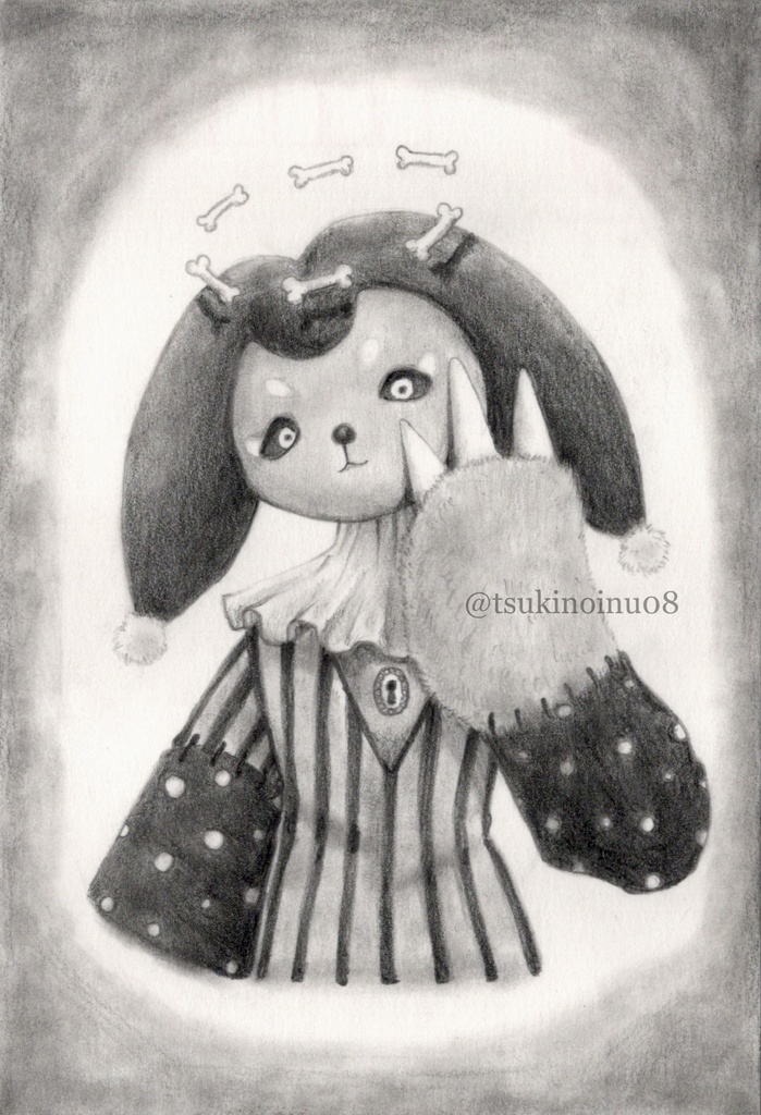 ポストカード原画(ハディ)