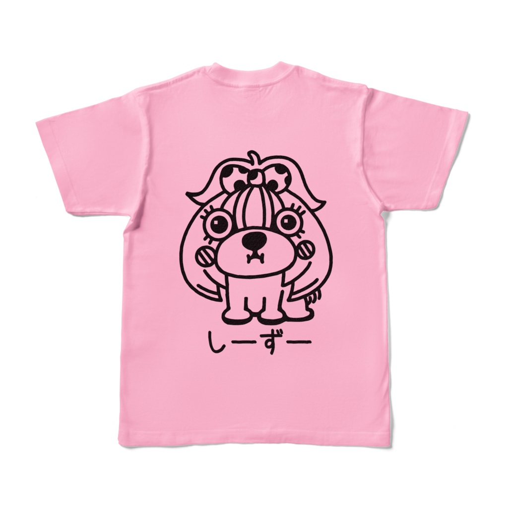 背面どでかしーずーＴシャツ