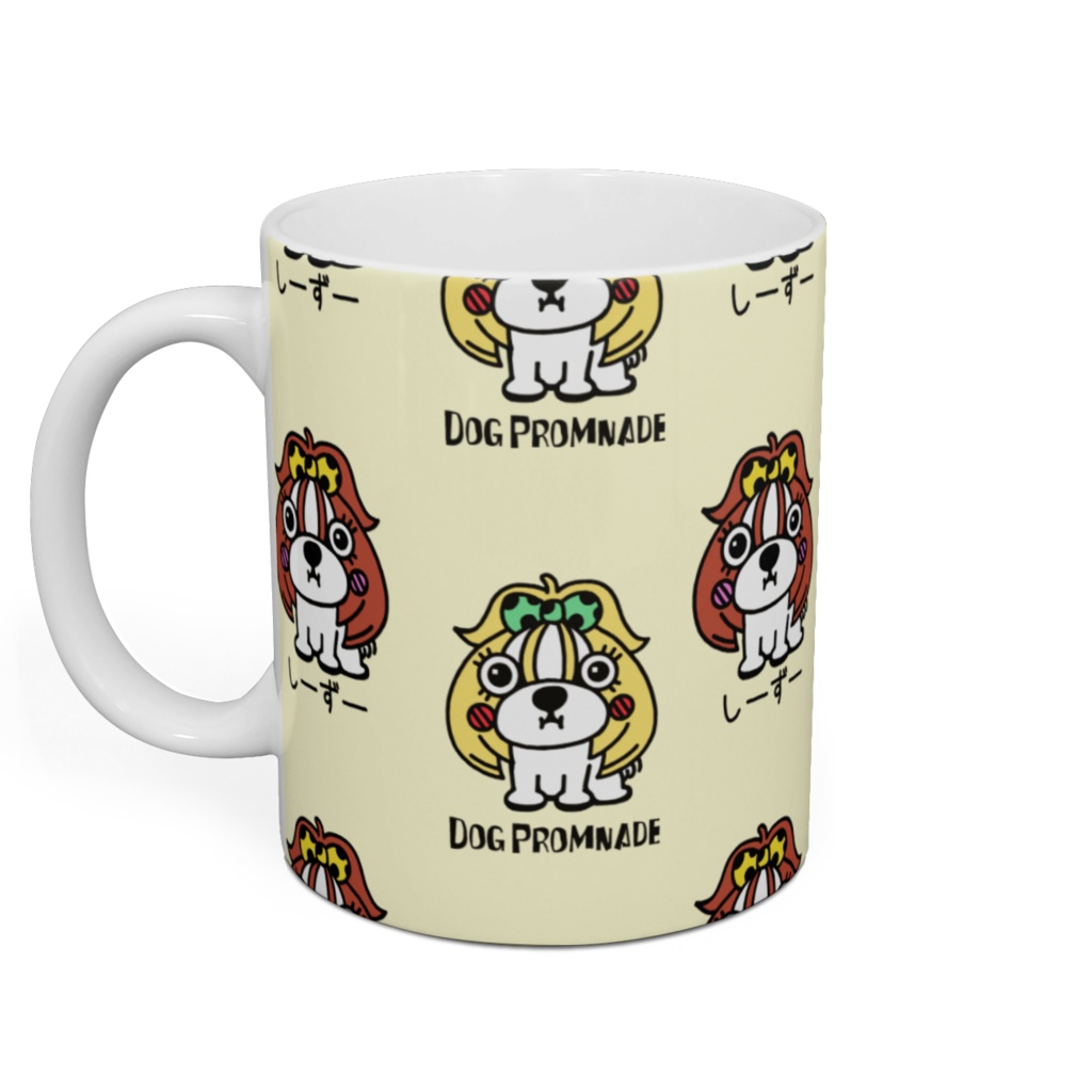 しーずーだらけマグカップ