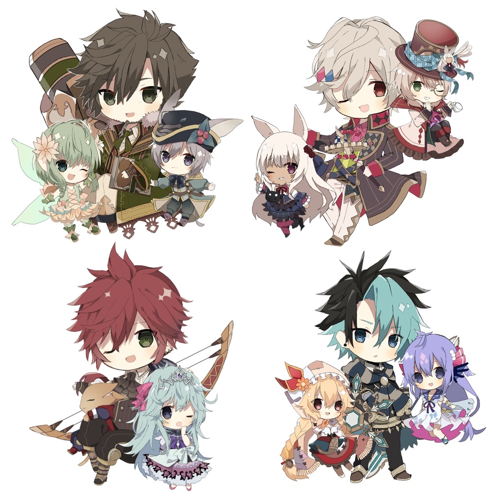 創造主アクリルキーホルダー