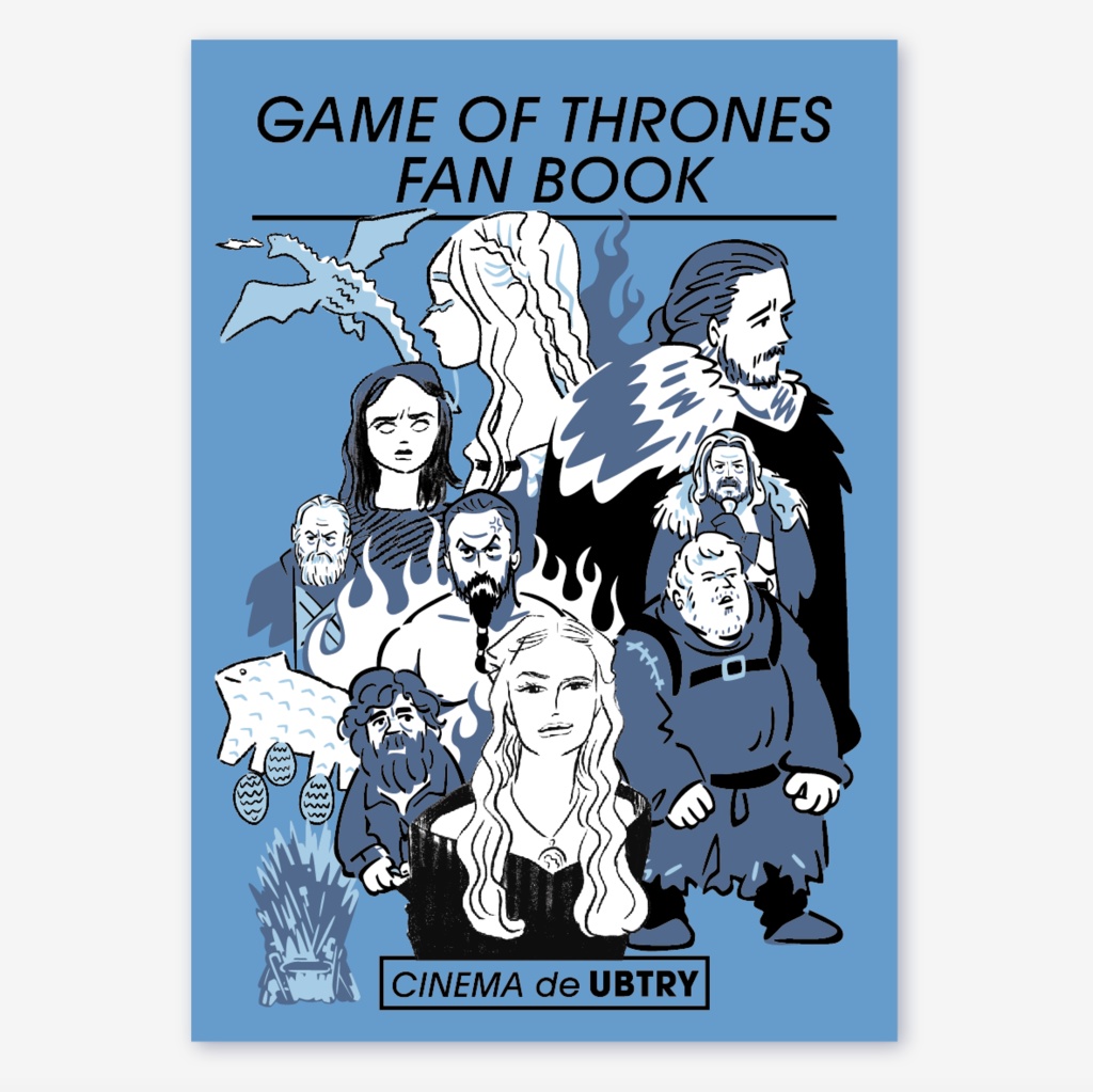 「GAME OF THRONES FAN BOOK」CINEMA de UBTRY（PDF版）